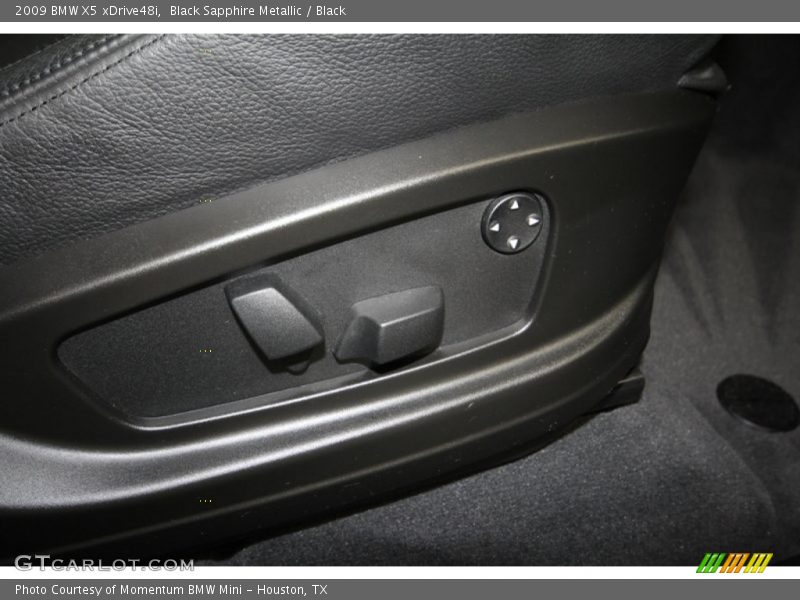 Black Sapphire Metallic / Black 2009 BMW X5 xDrive48i