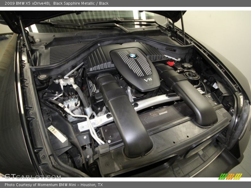 Black Sapphire Metallic / Black 2009 BMW X5 xDrive48i