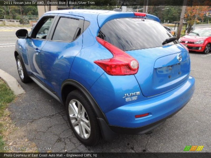 Electric Blue / Black/Silver Trim 2011 Nissan Juke SV AWD