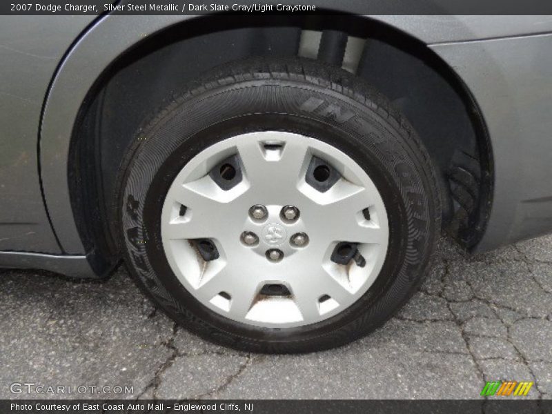 Silver Steel Metallic / Dark Slate Gray/Light Graystone 2007 Dodge Charger