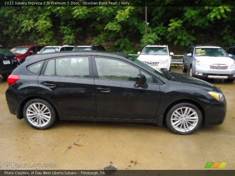  2013 Impreza 2.0i Premium 5 Door Obsidian Black Pearl