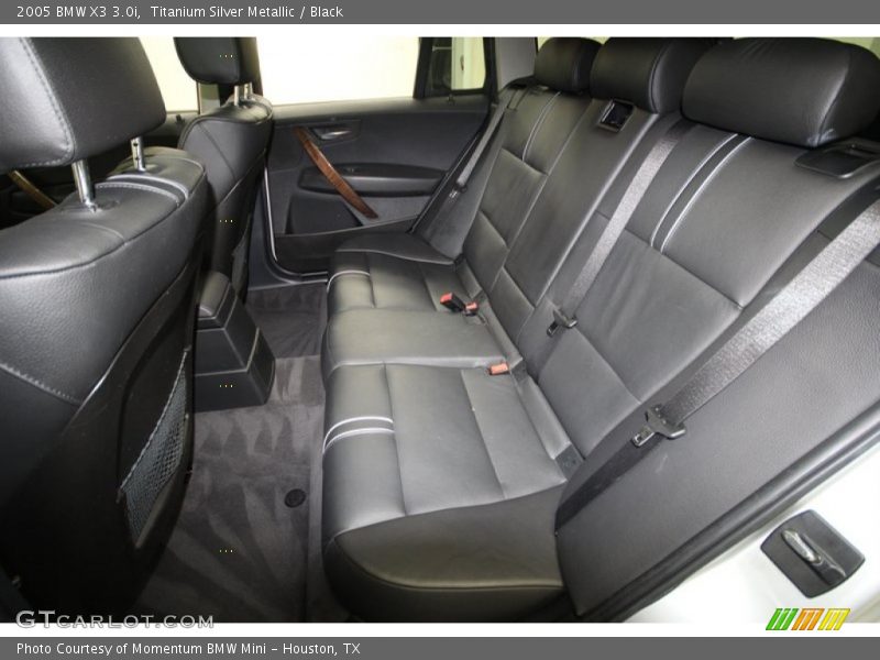 Titanium Silver Metallic / Black 2005 BMW X3 3.0i