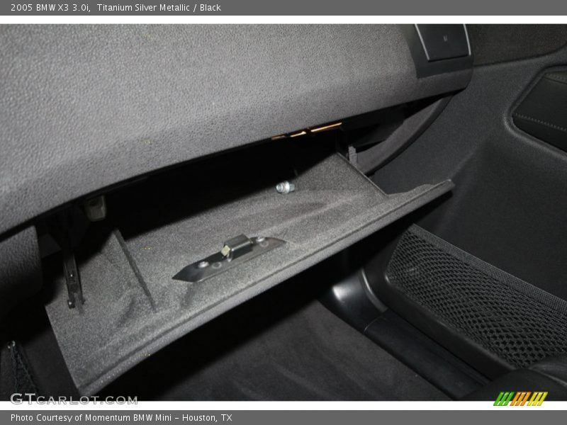 Titanium Silver Metallic / Black 2005 BMW X3 3.0i