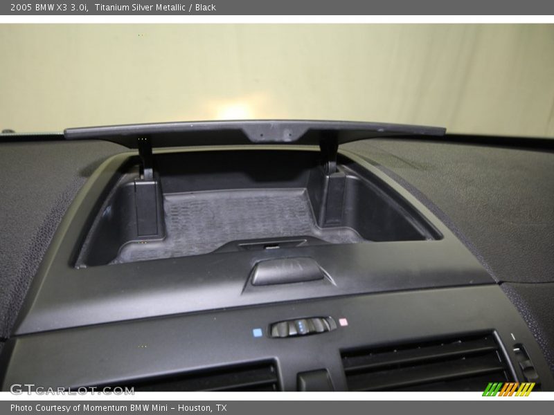 Titanium Silver Metallic / Black 2005 BMW X3 3.0i