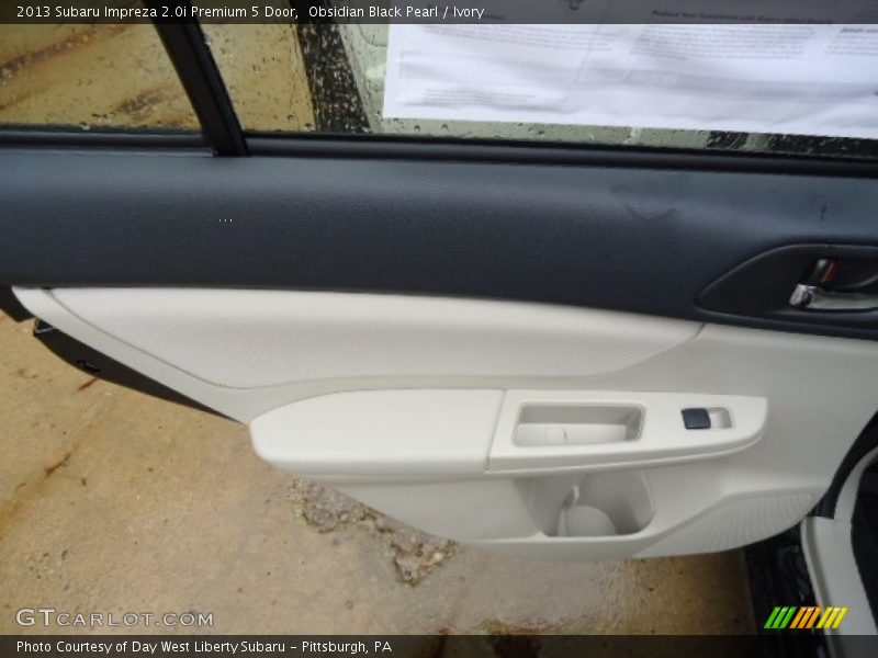 Door Panel of 2013 Impreza 2.0i Premium 5 Door