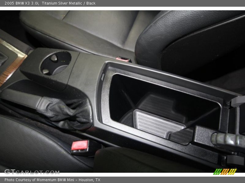 Titanium Silver Metallic / Black 2005 BMW X3 3.0i