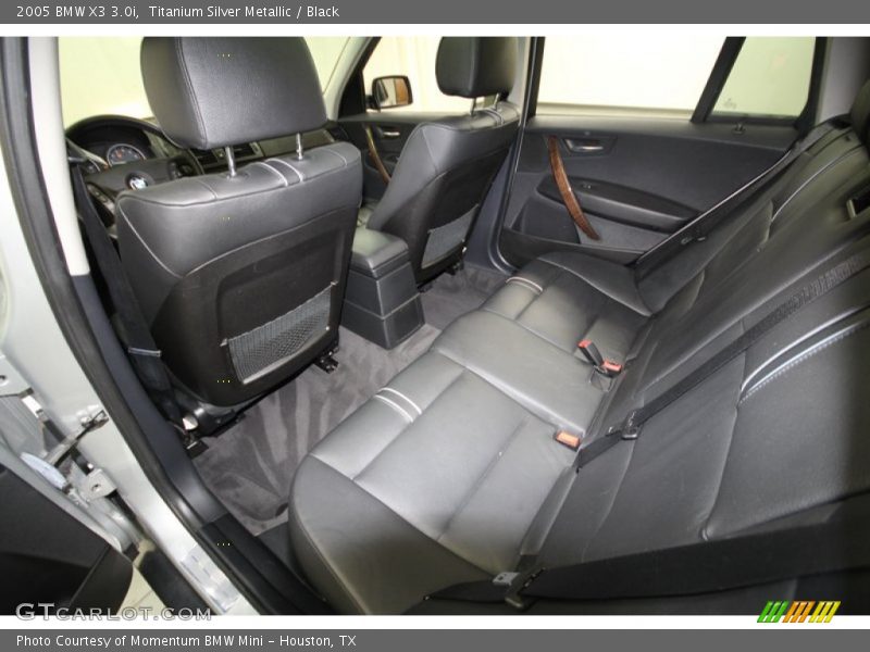 Titanium Silver Metallic / Black 2005 BMW X3 3.0i