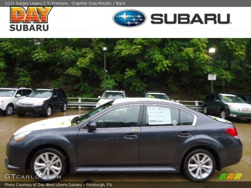 Graphite Gray Metallic / Black 2013 Subaru Legacy 2.5i Premium