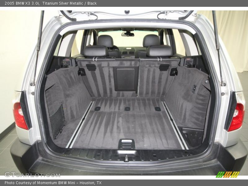 Titanium Silver Metallic / Black 2005 BMW X3 3.0i
