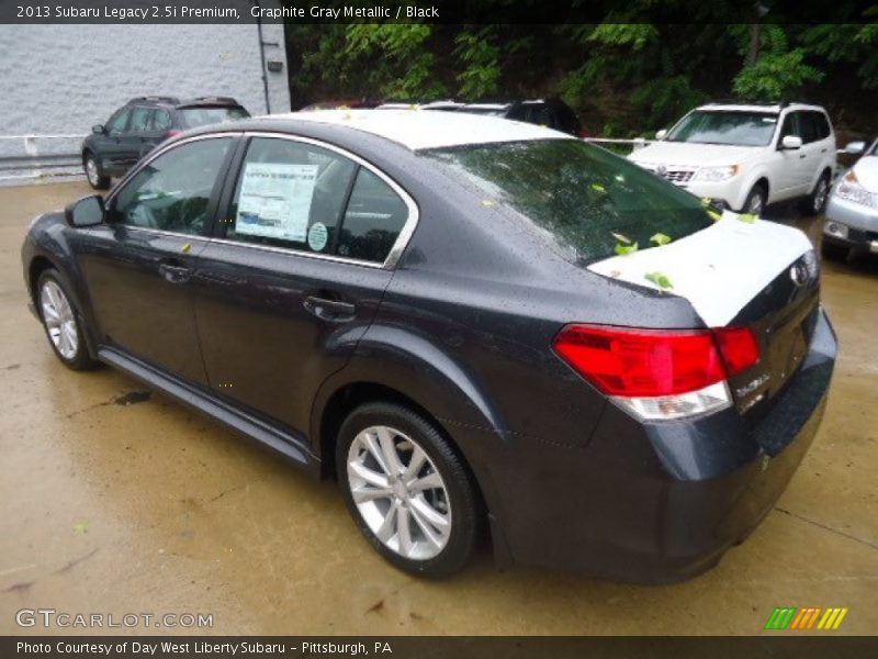 Graphite Gray Metallic / Black 2013 Subaru Legacy 2.5i Premium
