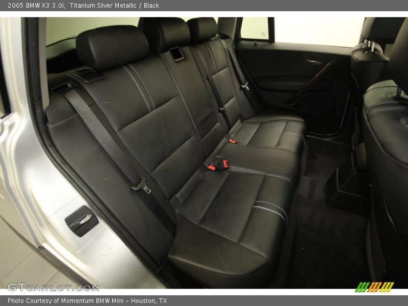 Titanium Silver Metallic / Black 2005 BMW X3 3.0i