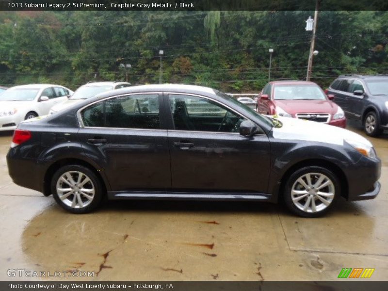 Graphite Gray Metallic / Black 2013 Subaru Legacy 2.5i Premium