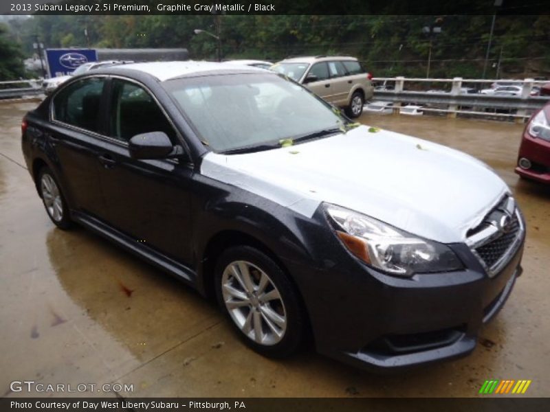 Graphite Gray Metallic / Black 2013 Subaru Legacy 2.5i Premium