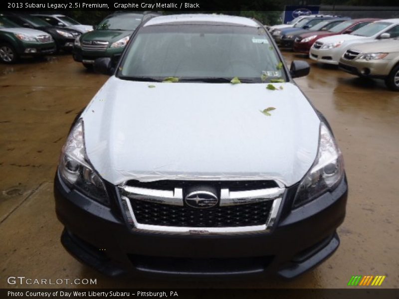 Graphite Gray Metallic / Black 2013 Subaru Legacy 2.5i Premium