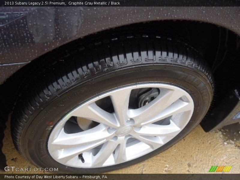 Graphite Gray Metallic / Black 2013 Subaru Legacy 2.5i Premium