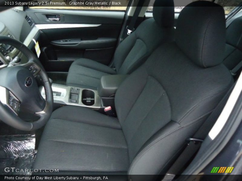 Graphite Gray Metallic / Black 2013 Subaru Legacy 2.5i Premium