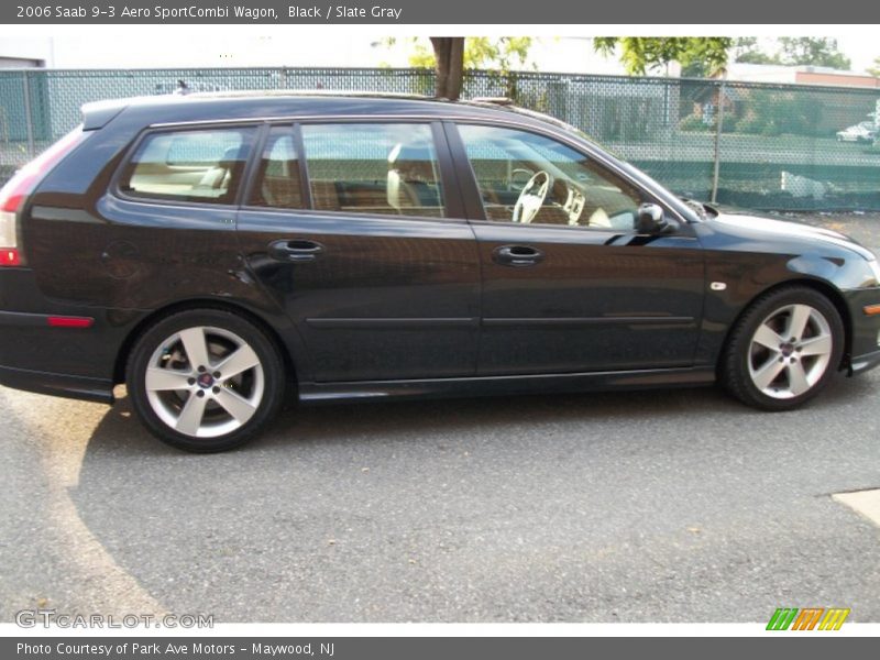 Black / Slate Gray 2006 Saab 9-3 Aero SportCombi Wagon