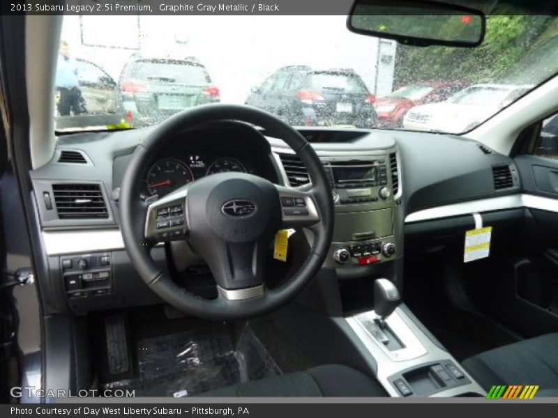 Graphite Gray Metallic / Black 2013 Subaru Legacy 2.5i Premium