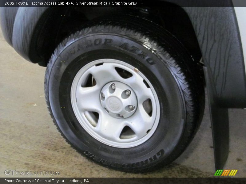 Silver Streak Mica / Graphite Gray 2009 Toyota Tacoma Access Cab 4x4