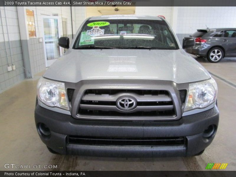 Silver Streak Mica / Graphite Gray 2009 Toyota Tacoma Access Cab 4x4
