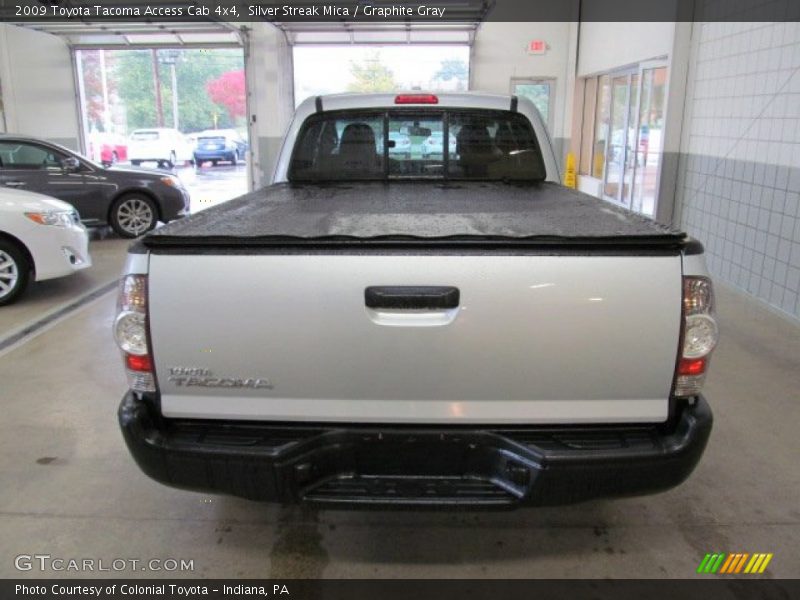 Silver Streak Mica / Graphite Gray 2009 Toyota Tacoma Access Cab 4x4