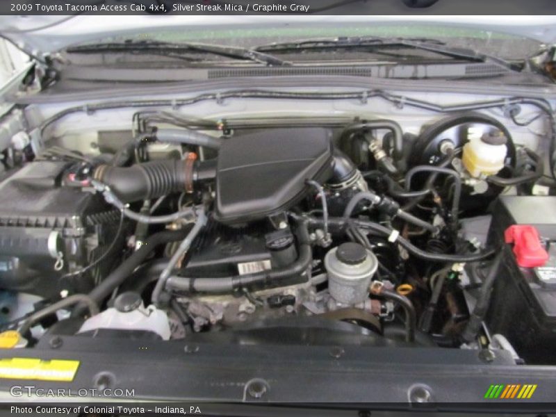 Silver Streak Mica / Graphite Gray 2009 Toyota Tacoma Access Cab 4x4