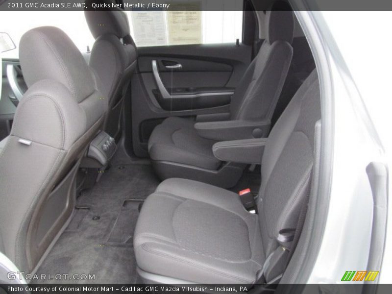 Quicksilver Metallic / Ebony 2011 GMC Acadia SLE AWD