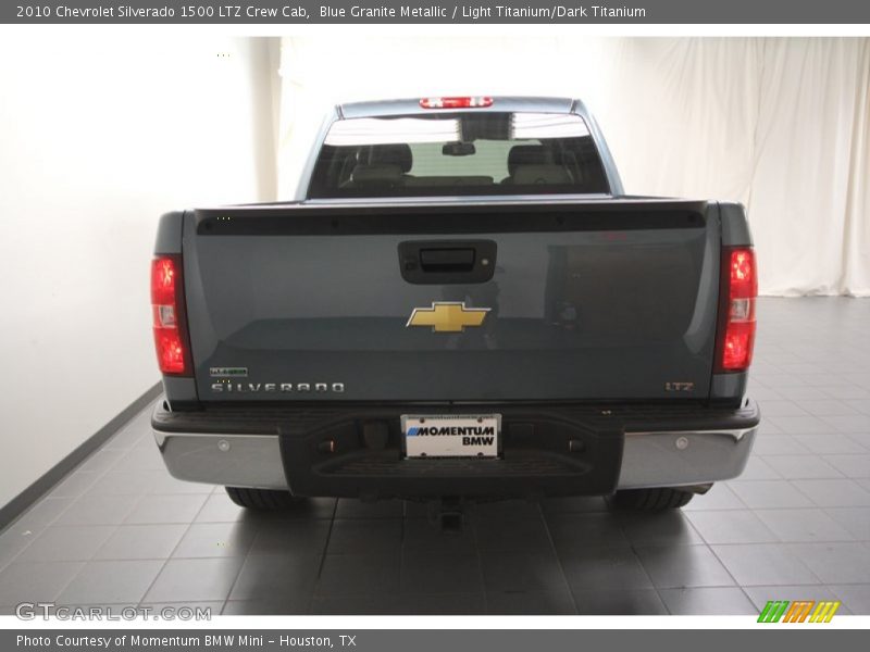Blue Granite Metallic / Light Titanium/Dark Titanium 2010 Chevrolet Silverado 1500 LTZ Crew Cab