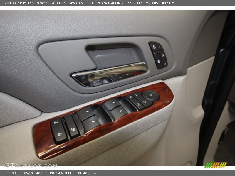 Blue Granite Metallic / Light Titanium/Dark Titanium 2010 Chevrolet Silverado 1500 LTZ Crew Cab