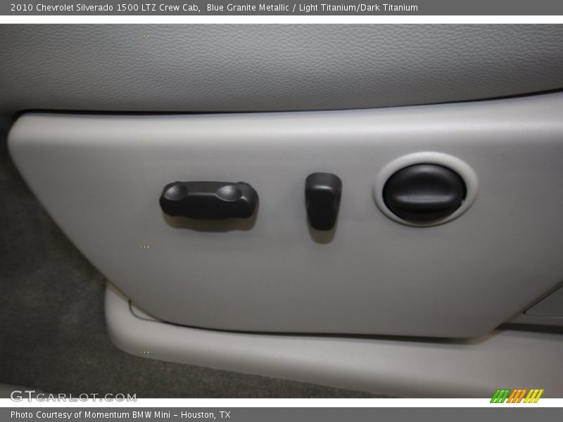 Blue Granite Metallic / Light Titanium/Dark Titanium 2010 Chevrolet Silverado 1500 LTZ Crew Cab