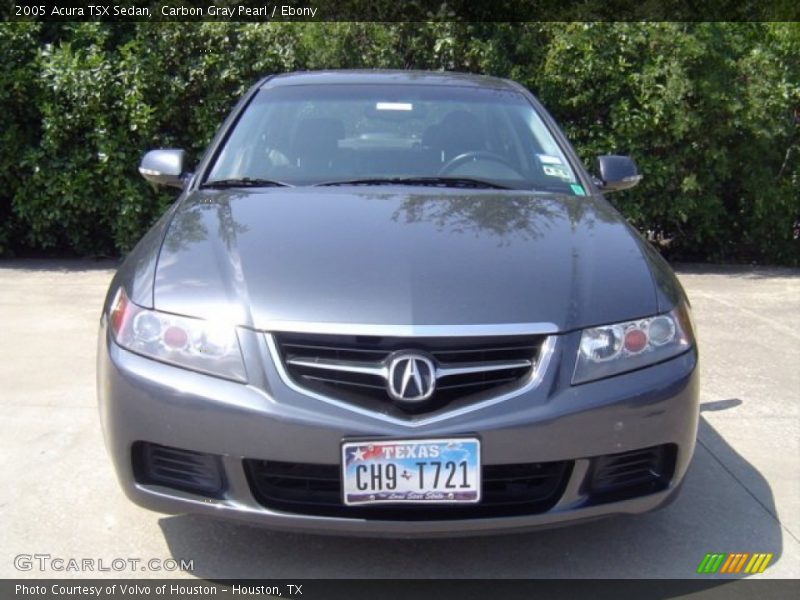 Carbon Gray Pearl / Ebony 2005 Acura TSX Sedan