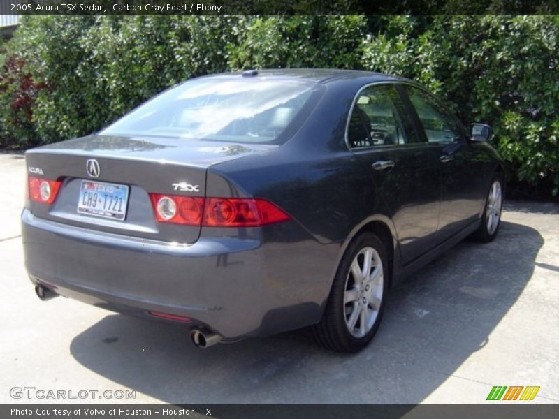 Carbon Gray Pearl / Ebony 2005 Acura TSX Sedan