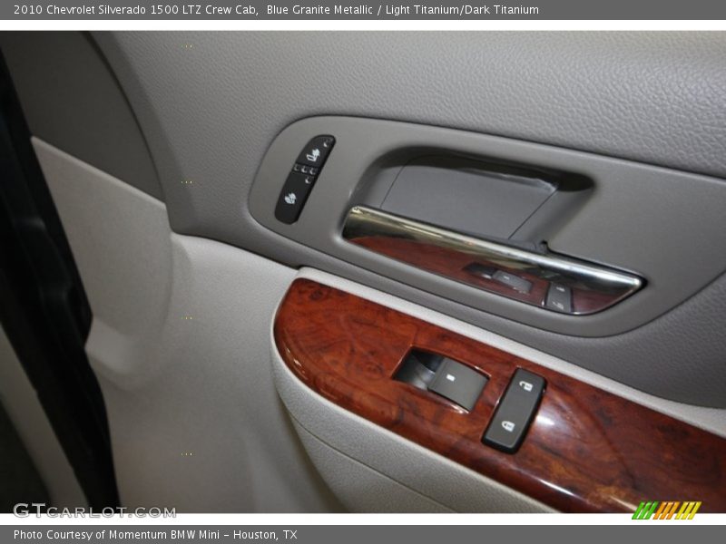 Blue Granite Metallic / Light Titanium/Dark Titanium 2010 Chevrolet Silverado 1500 LTZ Crew Cab