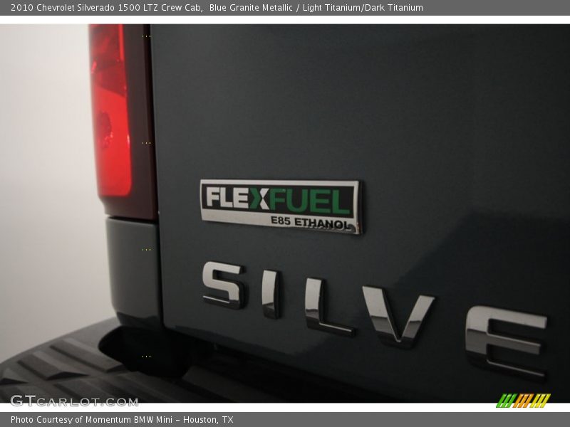 Blue Granite Metallic / Light Titanium/Dark Titanium 2010 Chevrolet Silverado 1500 LTZ Crew Cab