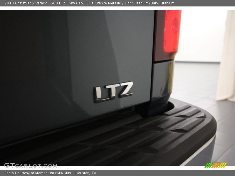 Blue Granite Metallic / Light Titanium/Dark Titanium 2010 Chevrolet Silverado 1500 LTZ Crew Cab