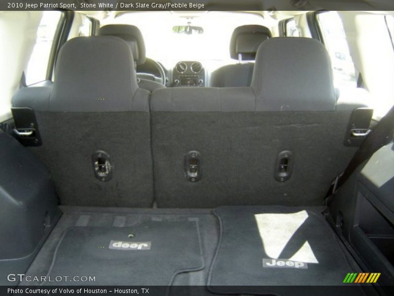 Stone White / Dark Slate Gray/Pebble Beige 2010 Jeep Patriot Sport