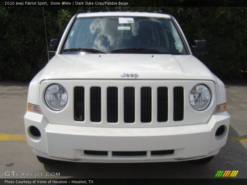 Stone White / Dark Slate Gray/Pebble Beige 2010 Jeep Patriot Sport