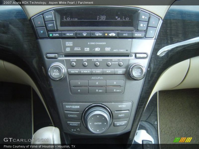 Aspen White Pearl / Parchment 2007 Acura MDX Technology