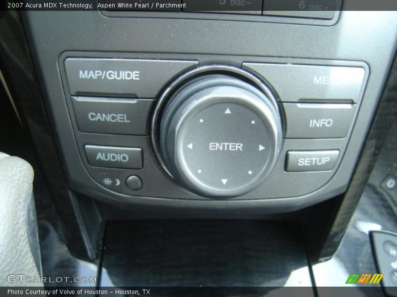 Aspen White Pearl / Parchment 2007 Acura MDX Technology