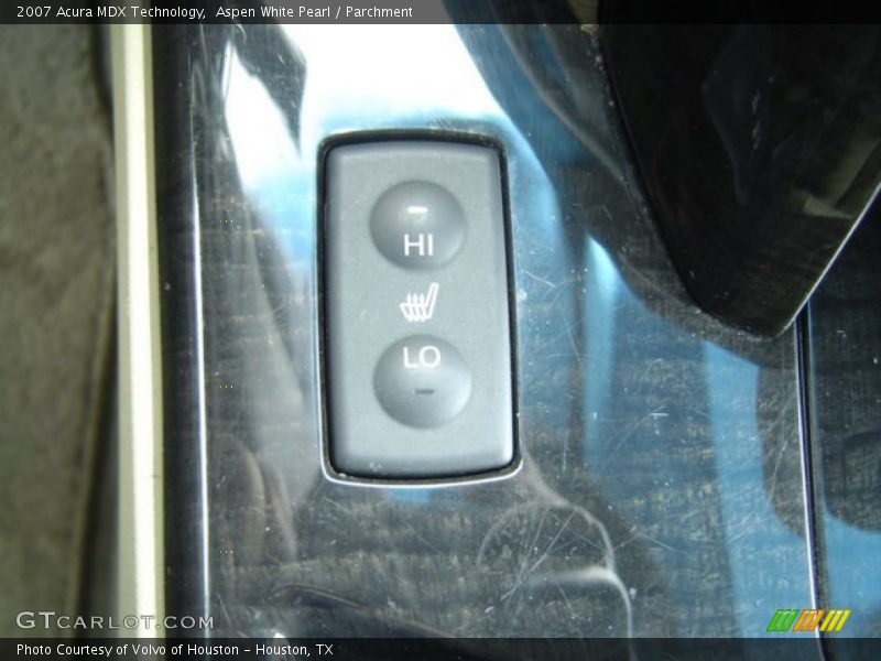 Aspen White Pearl / Parchment 2007 Acura MDX Technology