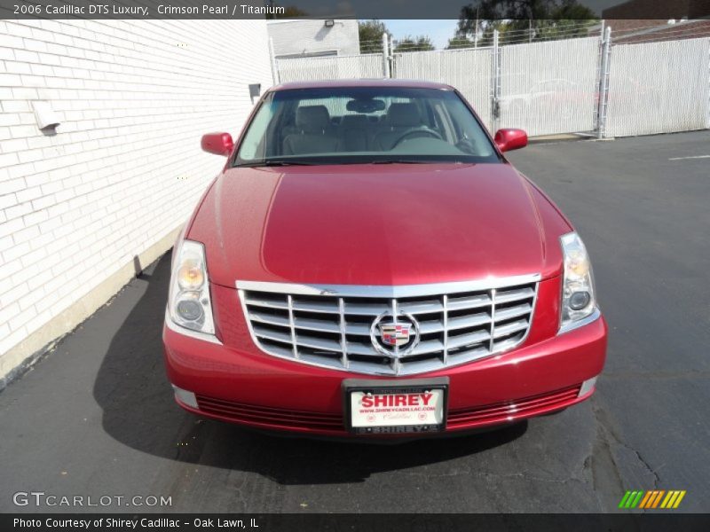 Crimson Pearl / Titanium 2006 Cadillac DTS Luxury