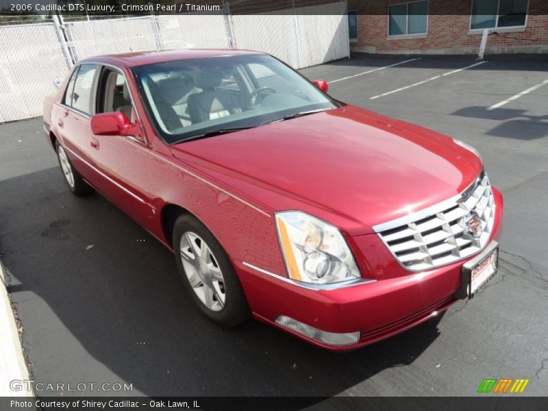 Crimson Pearl / Titanium 2006 Cadillac DTS Luxury