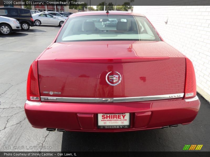 Crimson Pearl / Titanium 2006 Cadillac DTS Luxury