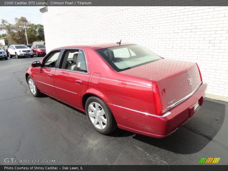 Crimson Pearl / Titanium 2006 Cadillac DTS Luxury