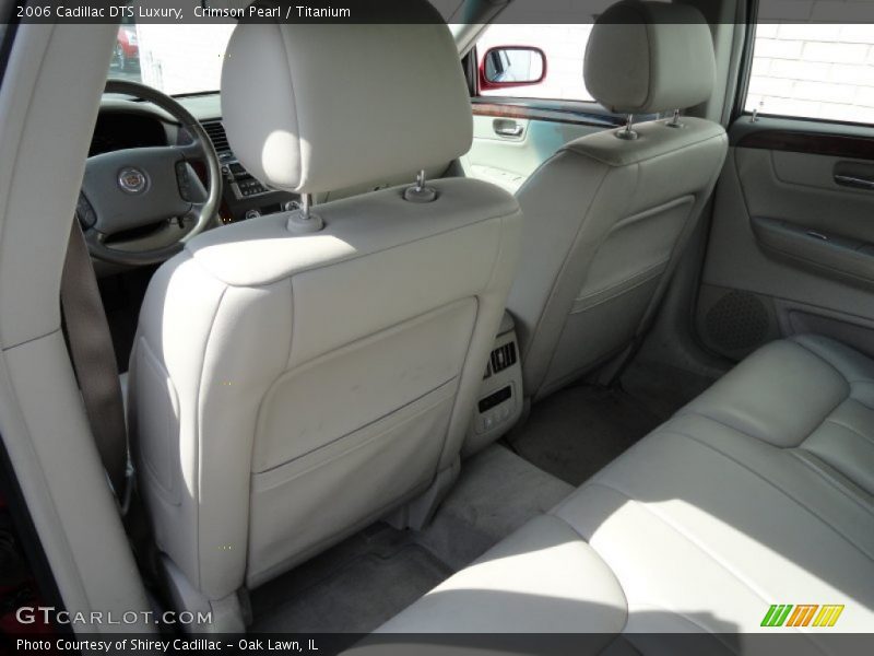 Rear Seat of 2006 DTS Luxury
