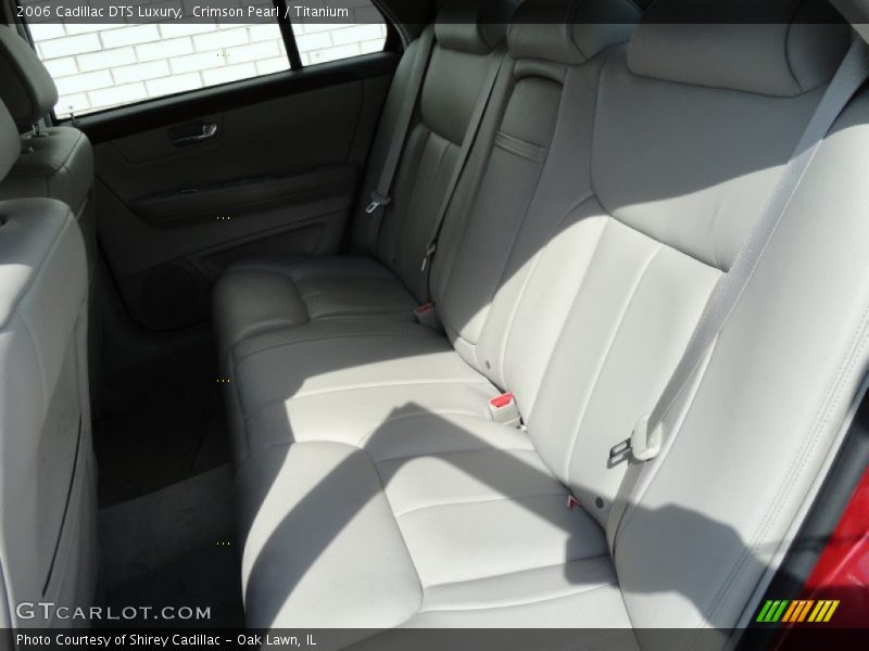 Rear Seat of 2006 DTS Luxury