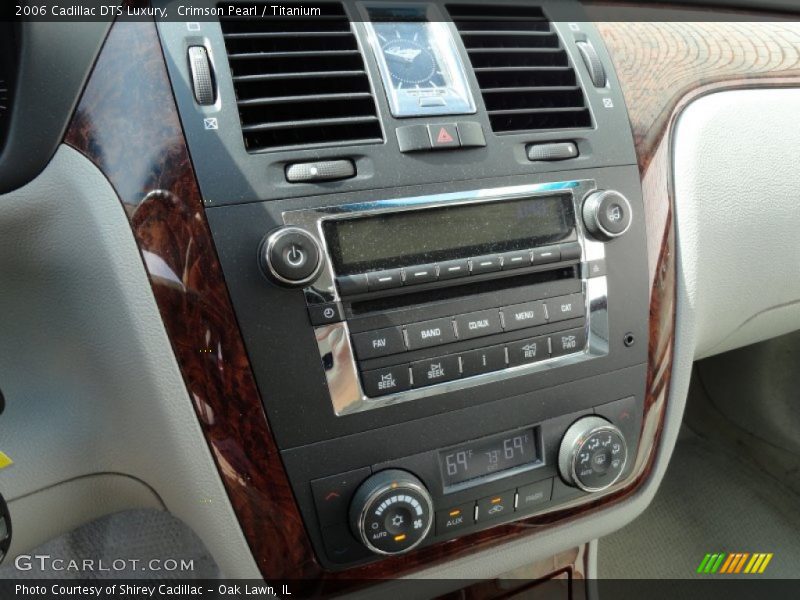 Controls of 2006 DTS Luxury
