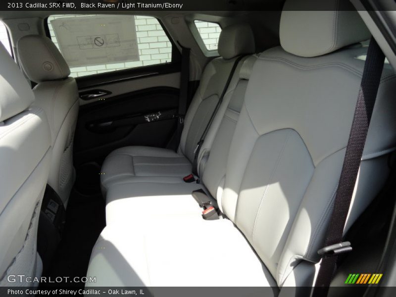 Rear Seat of 2013 SRX FWD