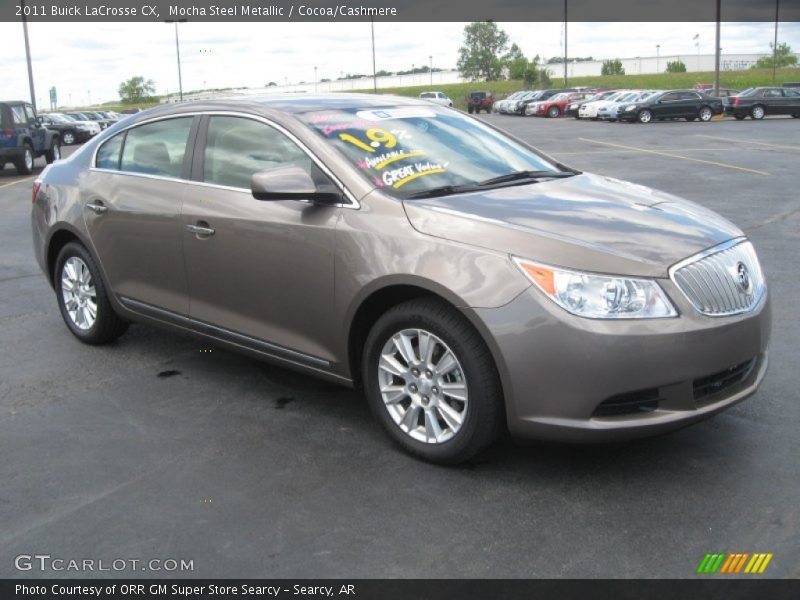 Mocha Steel Metallic / Cocoa/Cashmere 2011 Buick LaCrosse CX