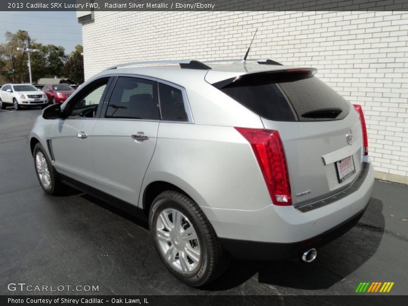 Radiant Silver Metallic / Ebony/Ebony 2013 Cadillac SRX Luxury FWD